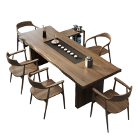 宜掌柜 实木茶台桌椅