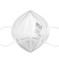 思创耳带 KN95一次性口罩 防尘雾霾PM2.5工业打磨立体 ST-A9507耳带式800只_1箱_独立装