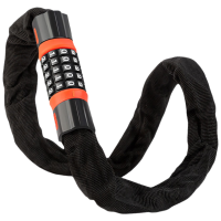 安盾帅 五位密码链条锁 粗6MM 长100CM 黑灰/黑红 ADS-6200063(计价单位:把)