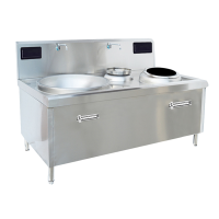 君恒美地 一炒一炖电磁灶 1800*1100*1200 台