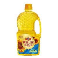 多力黄金三益葵花油1.8L 小桶 充氮保鲜 新老包装 多产地随机发货