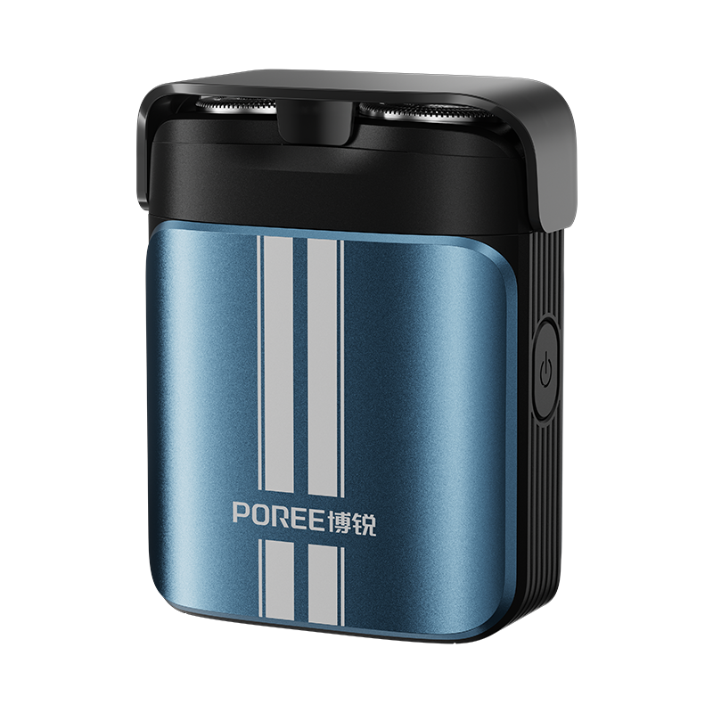 [飞科旗下]博锐新年情人节礼物电动男士水洗刮胡剃须刀旅行便携式官方正品P29