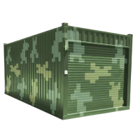 启功集装箱活动板房移动快拼箱彩钢房拆卸活动房6m*3m*2.8m