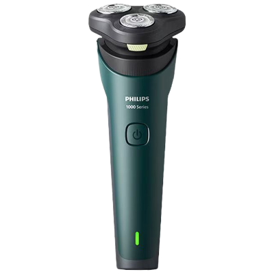 飞利浦(PHILIPS)电动剃须刀旋转全身水洗刮胡刀男士新款旋风1系送男友新年礼物情人节礼物S1771/02 墨玉青