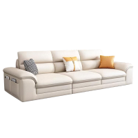 沙发客厅奶油风沙发科技布艺小户型现代简约