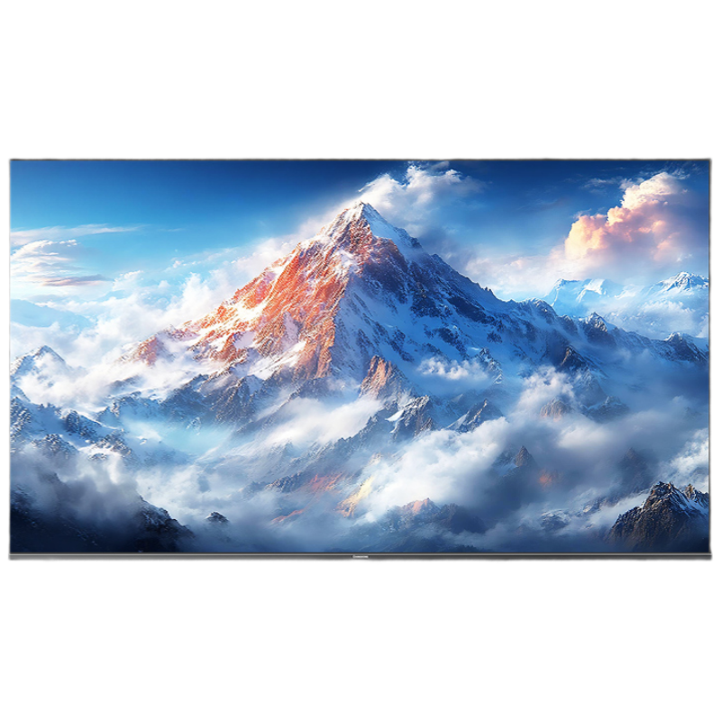 长虹电视75英寸壁画电视 百级分区Mini LED AI画质引擎 一级能效 4+64G大存储