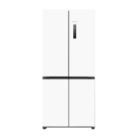 新飞501升嵌入式冰箱四开门底部散热超薄60cm机身十字门双变频一级能效风冷无霜三重除菌BCD-501WKQ8AT