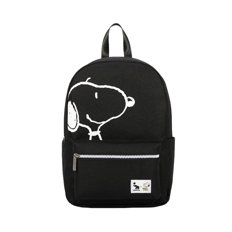 爱华仕高中卡通双肩书包柔软舒适织物材质夹层设计无拉杆