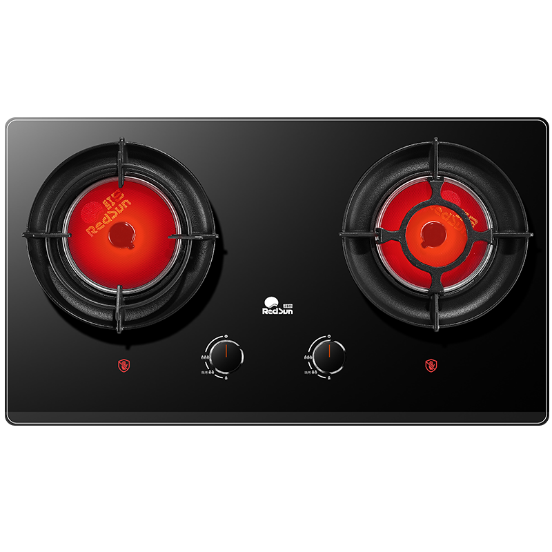 红日(RedSun)红日红外线猛火 高热节能72%效率 1200℃猛火固定定时 红外线家用燃气灶 EX56B天然气