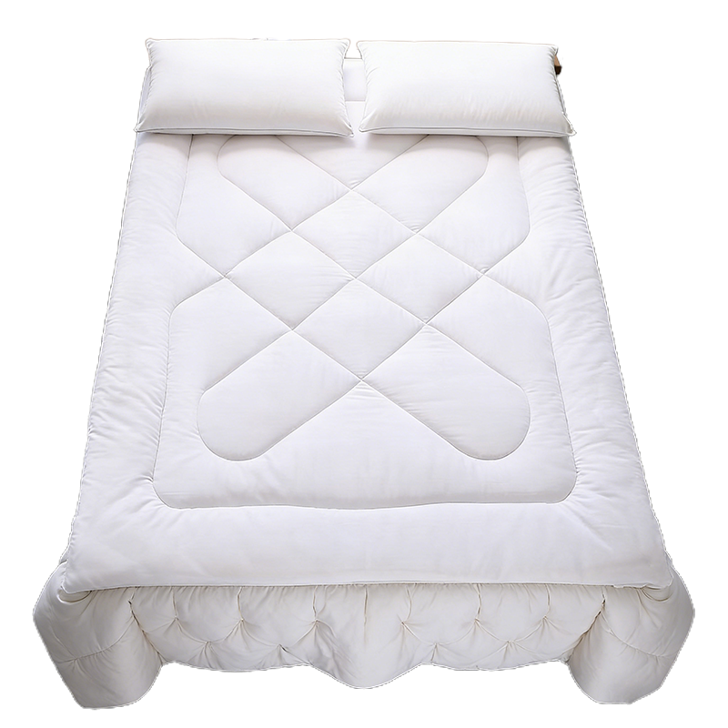 江小果 全棉褥子白色床褥床垫 90*200cm 条