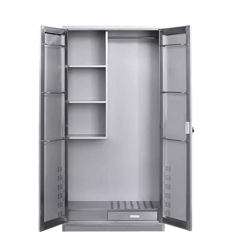 鑫睿辉 304不锈钢双门清洁柜 900*400*1800mm 台