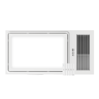 奥普(AUPU)浴霸E171风暖浴霸 集成吊顶风暖浴室多功能LED照明换气吹风卫生间