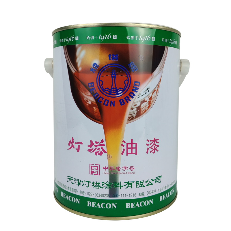 灯塔牌 醇酸磁漆(黑色)3kg/桶