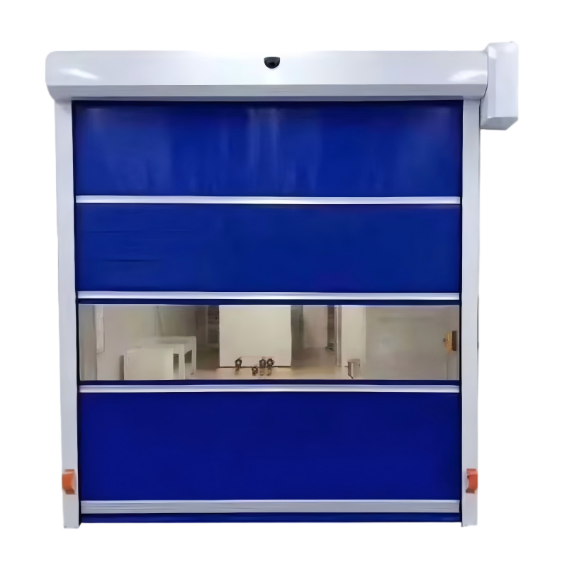 启功pvc快速卷帘门电动提升门雷达感应自动门 每平方QG-JZJLM09