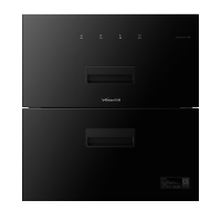 万和(Vanward) 二星级 消毒柜 100L系列全自动嵌入式消毒柜/碗柜 ZTD100Q-D5 黑色