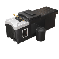 锦北泰式洗头床理发店专用水疗床美发院按摩床全躺式头疗床+水循环