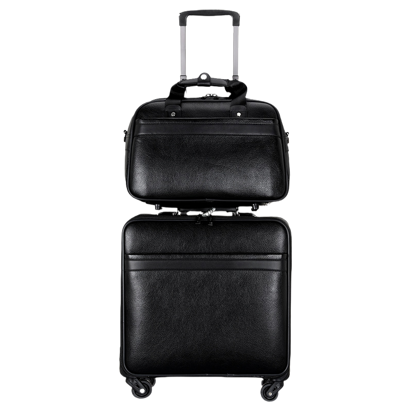 铁洋 子母拉杆箱 PU皮套装 16寸 套