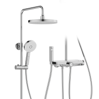 九牧(JOMOO)304不锈钢毛巾架浴巾卫生间置物架五金挂件套装浴室加厚挂件架子纸巾盒93940