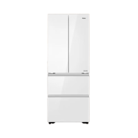 海尔413升多门零嵌冰箱全空间保鲜阻氧干湿分储智能恒温超薄设计三档变温白