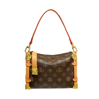 欧美女士包包女2026新款高级感轻奢女包复古方包腋下包枕头包老花单肩女包盒子包