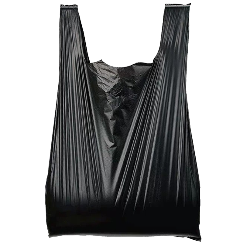 春昆阳岚 黑色背心垃圾袋 36*56cm 个