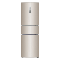 统帅(leader)海尔出品218升炫金变频一级能效三门家用电冰箱 风冷无霜 小冰箱BCD-218WLDPPU1