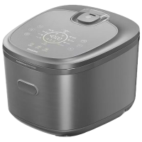 飞利浦(PHILIPS)电饭煲5000系列家用大容量4L 预约定时快速柴火煲汤电饭锅2-6人 HD5200/90 浅灰色