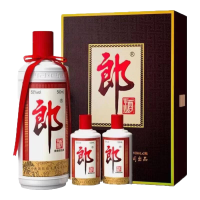 郎牌郎 子母郎礼盒装 500ml+100ml*2瓶 酱香型 53度