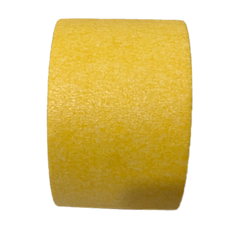 立伟铁牛黄色纸胶带50mm宽×50m/卷