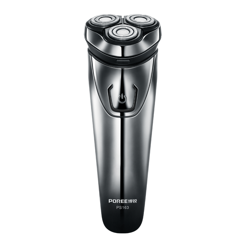 博锐剃须刀电动男士全身水洗快充刮胡刀便携式胡须刀PS163