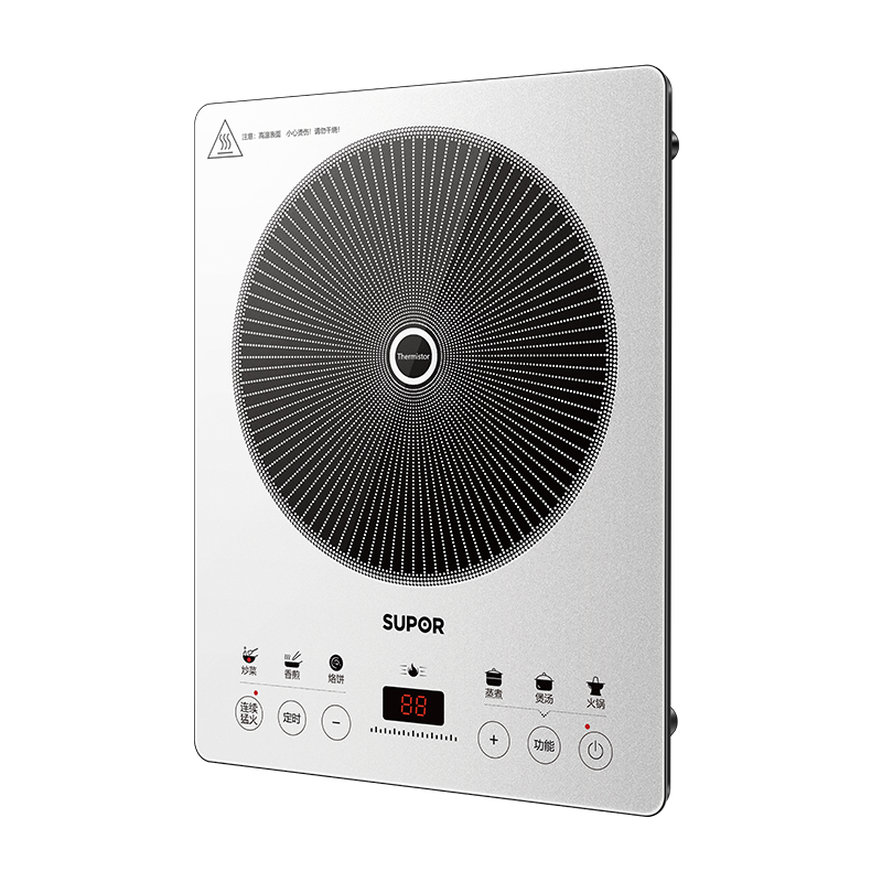 苏泊尔(SUPOR)风火轮系列电磁炉家用连续猛火电磁灶火锅电炉一体炫彩微晶加大面板电火灶C22-IA868D