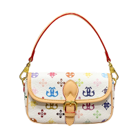 欧美时尚女士包包女2026新款超火高级感轻奢女包复古老花通勤小方包斜挎单肩包法棍小包