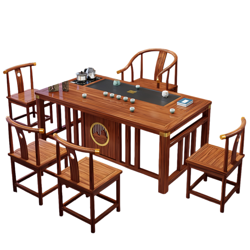 宜掌柜 木质茶 桌椅