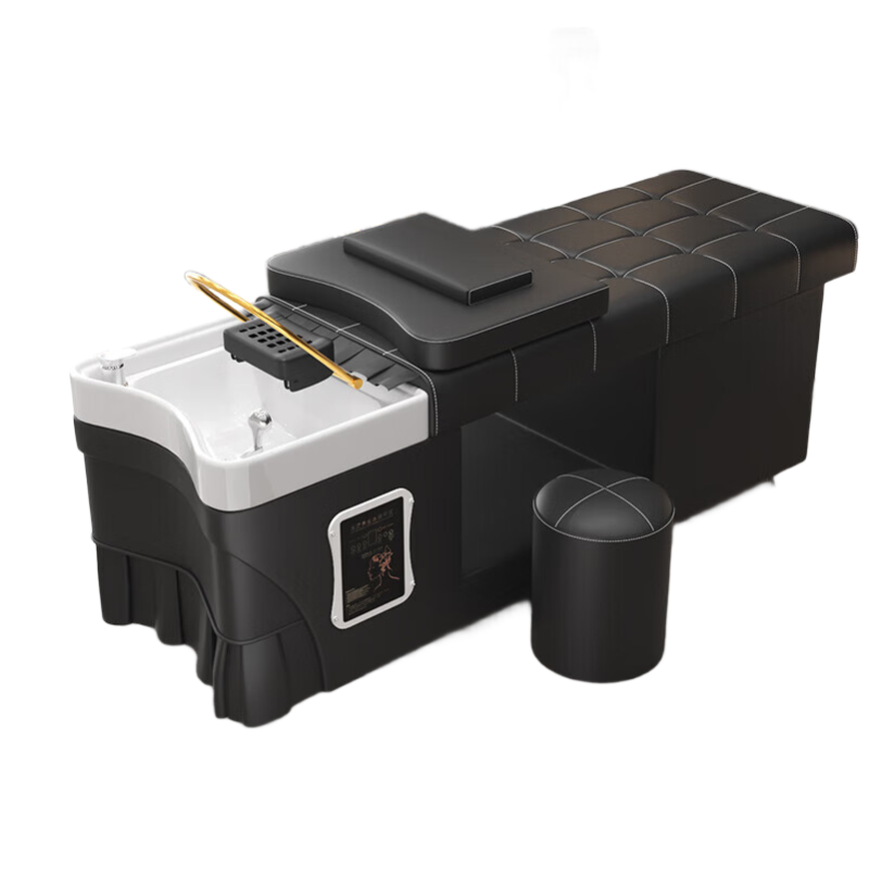 戴劲泰式洗头床理发店专用水疗床按摩床全躺式头疗床+水循环+熏蒸