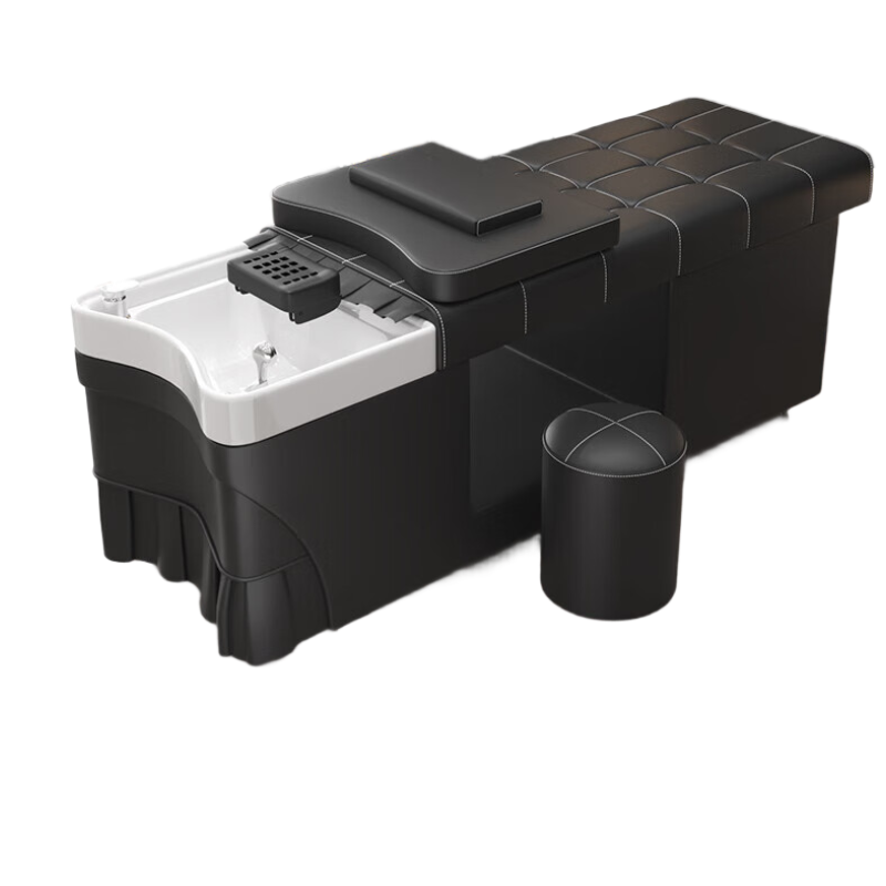 晋舰泰式洗头床理发店专用水疗床美发院按摩床全躺式头疗床+热水器