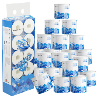 齐心 QX-JZ0001 卷纸4层140克(有芯) 100卷/箱 1箱装