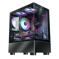 蓝魔快本128G英特尔酷睿i9级2TB台式机电脑4070独显16G电竞水冷游戏主机办公直播家用海景房DIY电脑整机组装