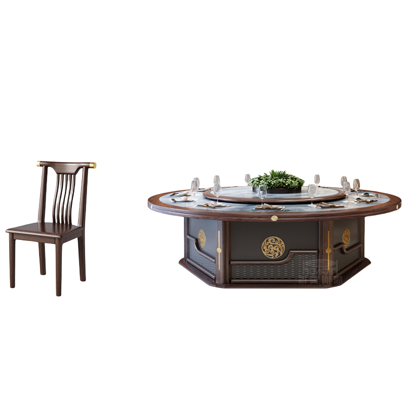 铭思达实木餐桌