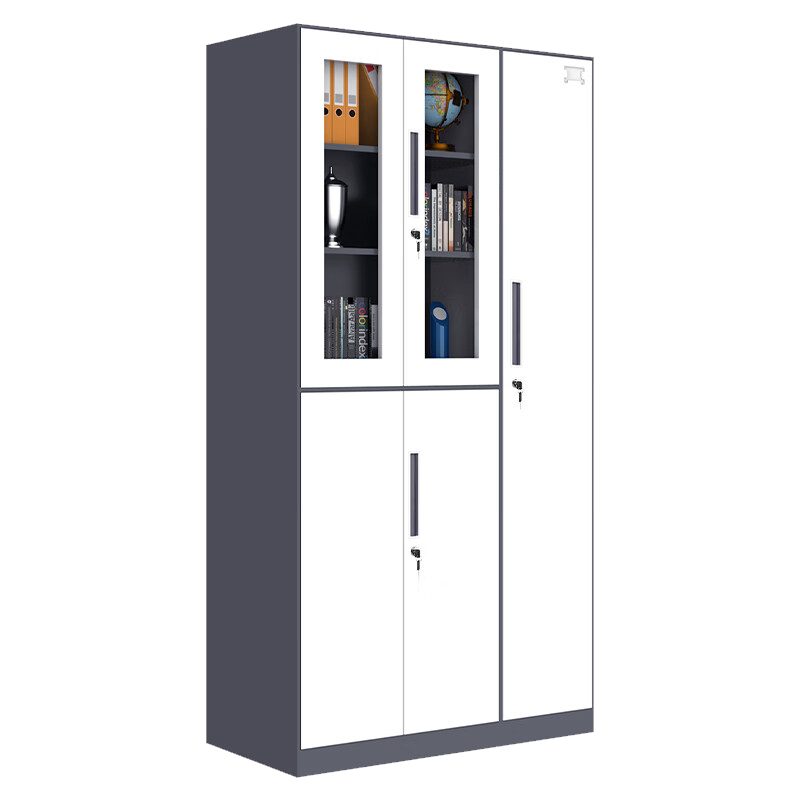 豫仲迈 灰白套五门柜 970*450*1850mm 台