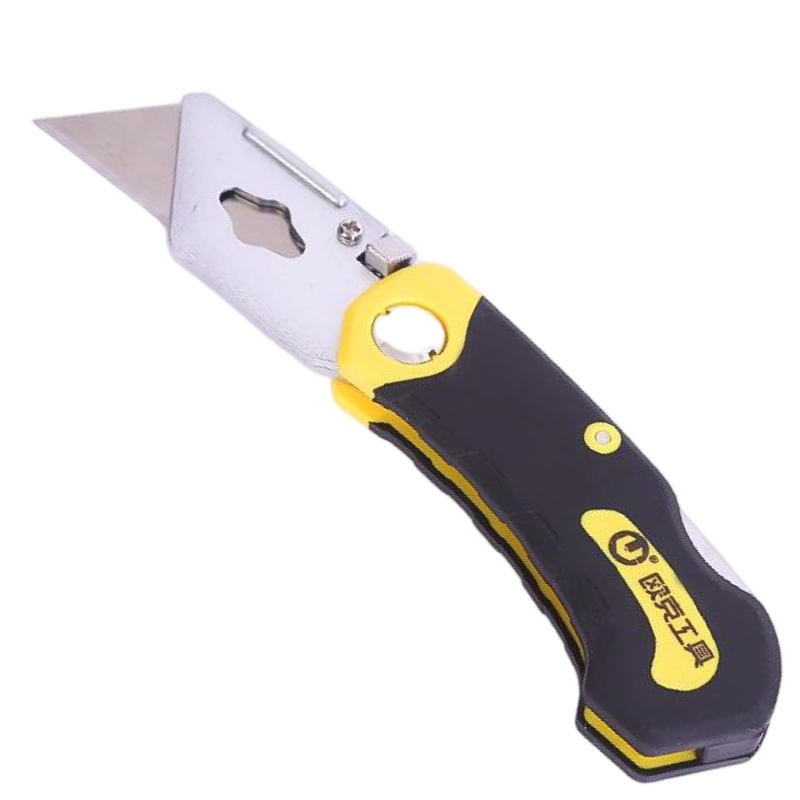 欧克 美工刀迷你可折叠雕刻刀便携裁纸 铝合金柄OK-9320 把