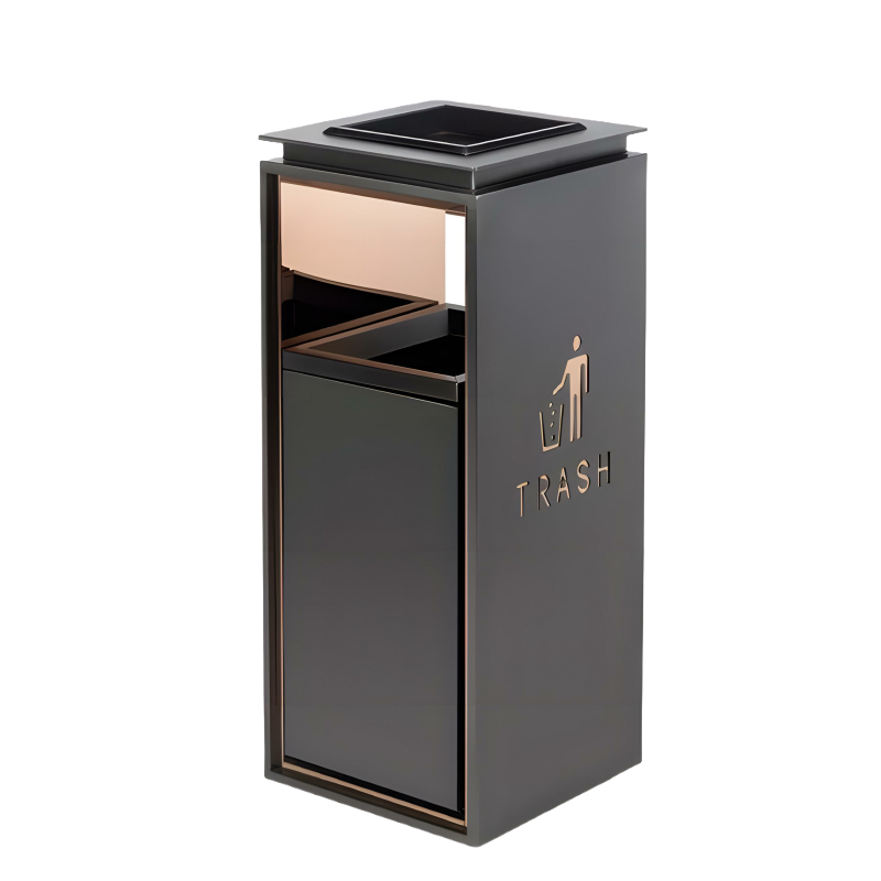 铭思达不锈钢垃圾桶
