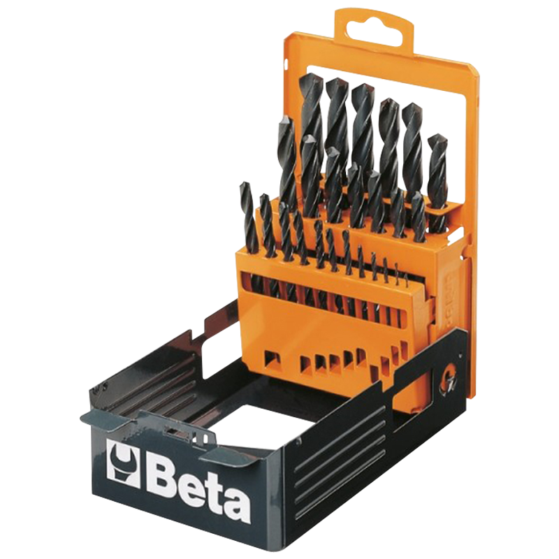 百塔 410/SP19 高速钢直柄麻花钻头组套