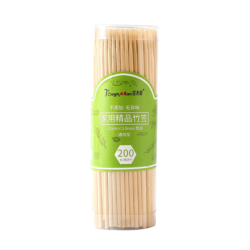 烤肠签子竹签一次性食品级儿童火山石脆皮火腿肠淀粉肠签字家商用