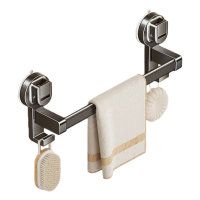 豫汉迎吸盘浴巾架