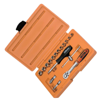 百塔(BETA) 17件装,1/4" 驱动套筒扳手组套