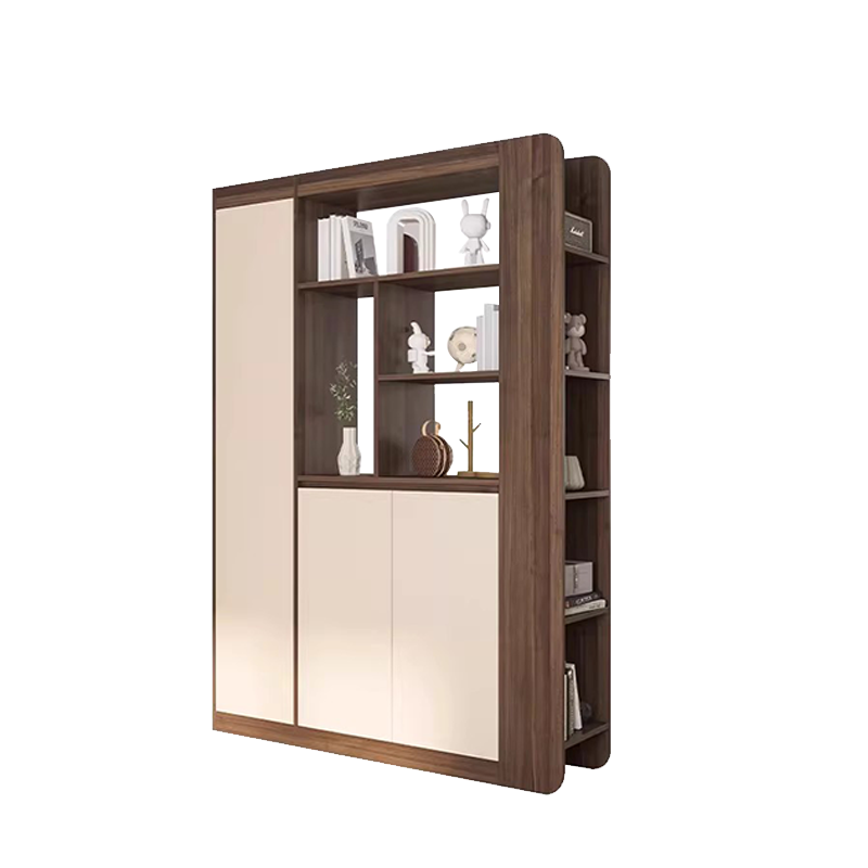 苏宁 质凡 现代简约隔断屏风柜门厅玄关鞋柜/ZF-XGG037/1440*350*1900mm