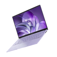 华硕a豆14 Air香氛版 安娜苏联名幸运礼盒 高性能AI超轻薄笔记本电脑 R9 8945H 32G 1T 紫蝶梦境 紫色