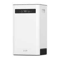 IAM 无雾加湿器5L大水箱700ml大加湿量家用轻音卧室母婴智能蒸发式加湿器SZ800