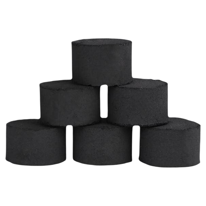 户外露营烧烤一次性速燃炭无烟碳果木炭野营便携家用围炉煮茶取暖