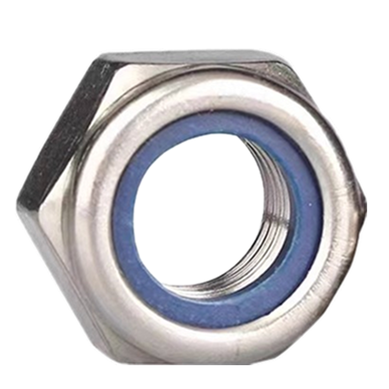 蔚期 不锈钢防松螺母 M6 个